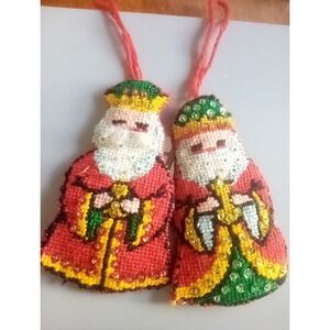 Vintage Hand Made Christmas Ornaments